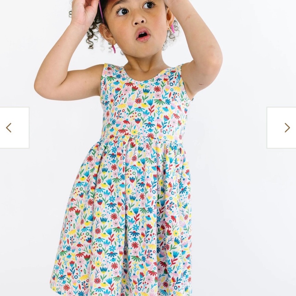 Alice + Ames The Tank Ballet Floral Dress in Fantastical Forest